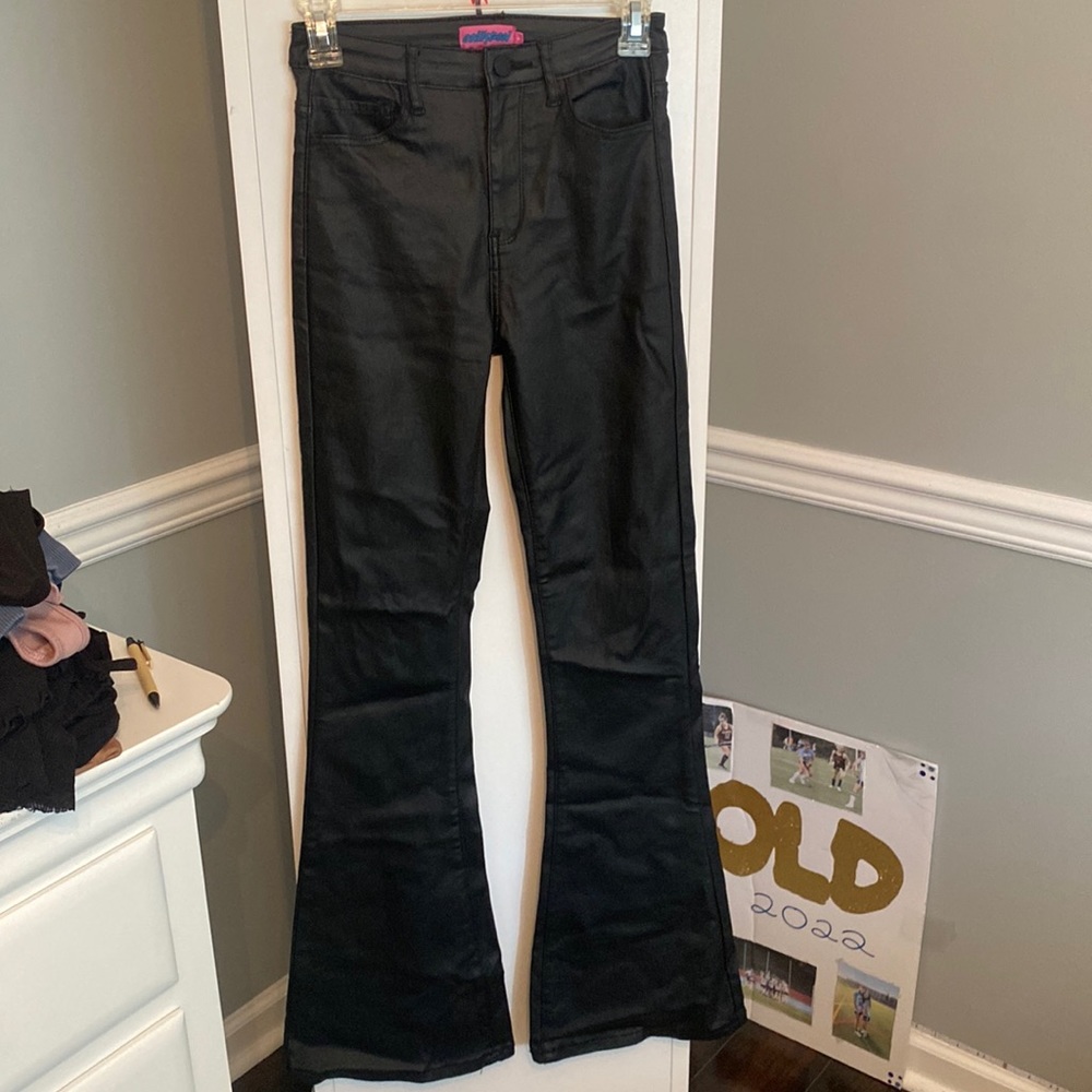 Edikted faux leather pants